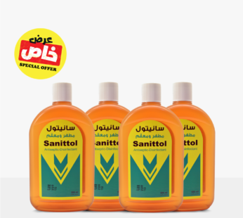 Sanittol-Antiseptic Disinfectant 500 ml (Pack of 4)